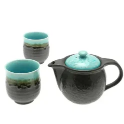 MIYA Company Tea Set Turquoise Sky