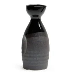 MIYA Company Tenmoku Hankake 8 Oz. Sake Bottle New