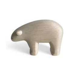 MIYA Company T-Lab Wooden Animal - Polar Bear Outlet