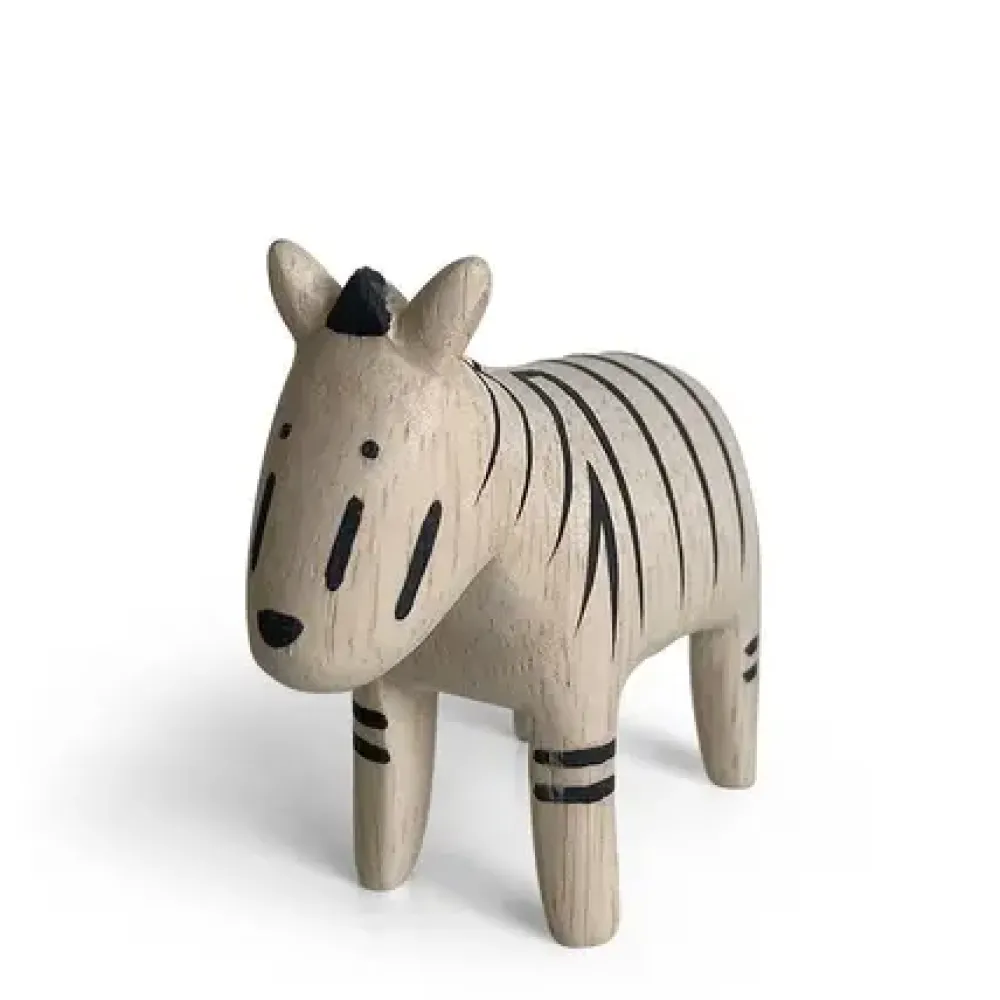 MIYA Company T-Lab Wooden Animal - Zebra Sale