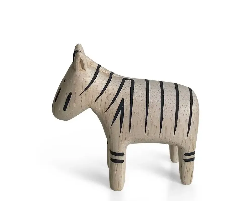 MIYA Company T-Lab Wooden Animal - Zebra Sale
