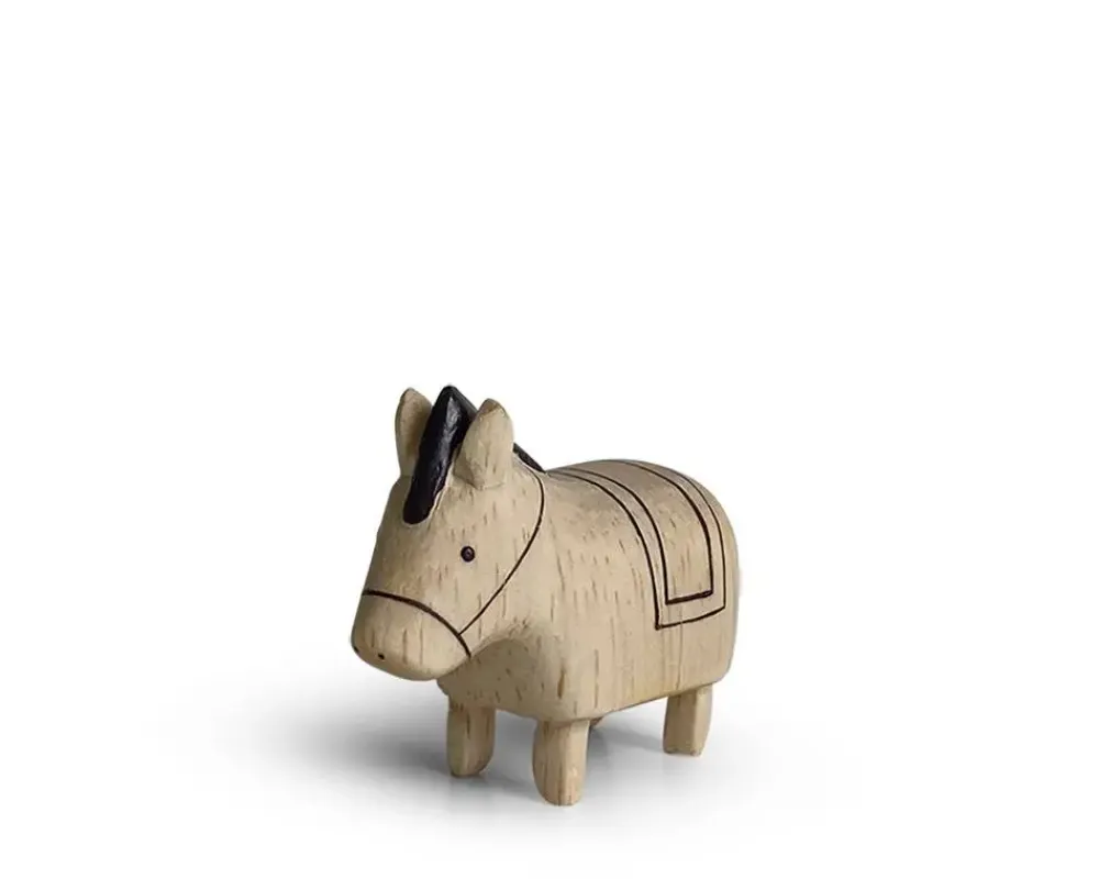 MIYA Company T-Lab Wooden Animal Zodiac Horse Clearance