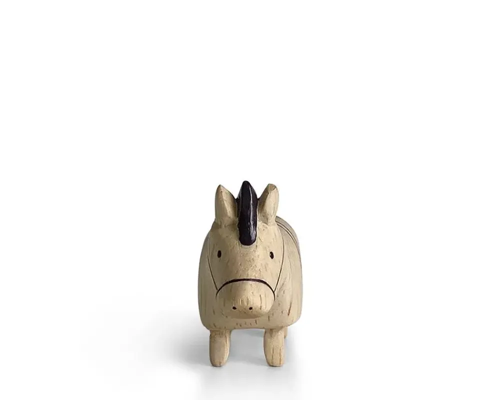 MIYA Company T-Lab Wooden Animal Zodiac Horse Clearance