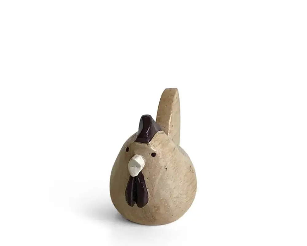 MIYA Company T-Lab Wooden Animal Zodiac Rooster Clearance