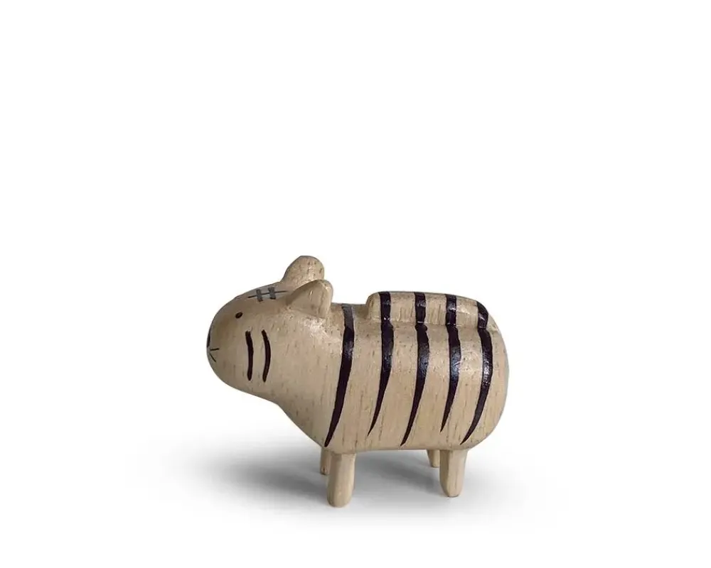 MIYA Company T-Lab Wooden Animal Zodiac Tiger Online