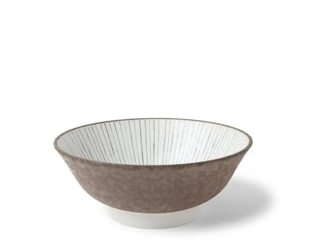 MIYA Company Tokusa Gray 8.25" Bowl New