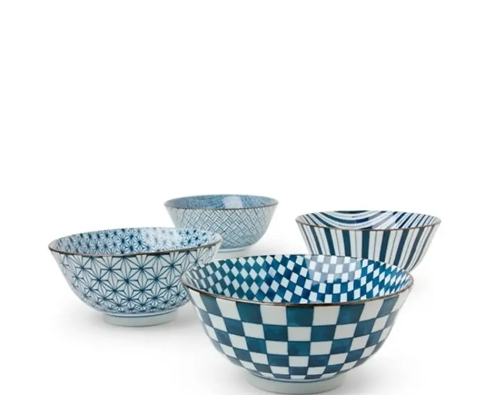 MIYA Company Tokusa Stripes 6" Bowl Best