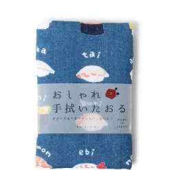 MIYA Company Towel Blue Sushi Clearance