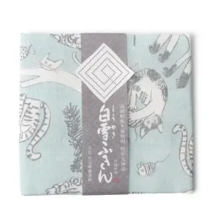 MIYA Company Towel Fuukin Cats Blue Hot