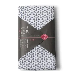 MIYA Company Towel Navy Pattern