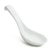 MIYA Company White Porcelain Soup Spoon With Stopper Best