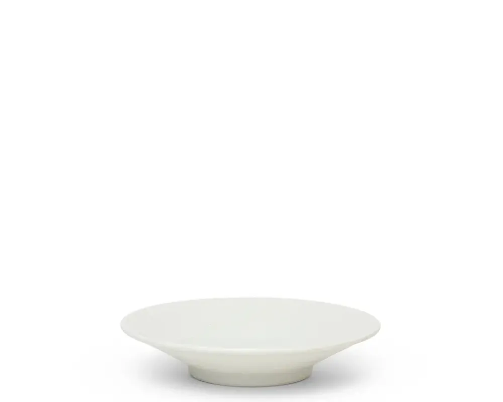 MIYA Company White Sky 6" Shallow Bowl Hot