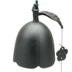 MIYA Company Wind Chime Plum Bell Black 5" Online