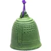 MIYA Company Wind Chime Temple Bell Green 2-1/2" Discount